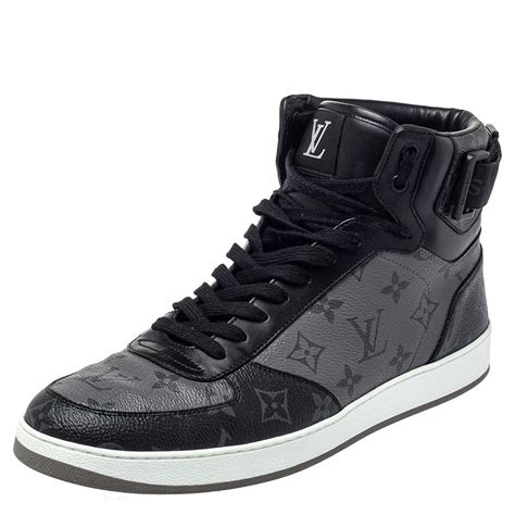 louis vuitton monogram high top sneakers|Louis Vuitton lv monogram sneakers.